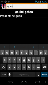 اسکرین شات 3 برنامه English Verbs