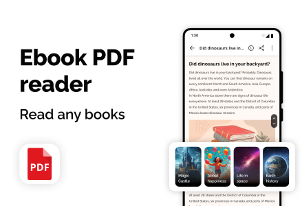 اسکرین شات 3 برنامه PDF Reader Pro - Read All PDF