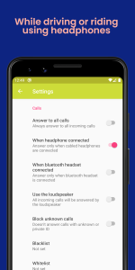 اسکرین شات 2 برنامه MotoAnswer - Auto Answer Calls