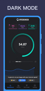اسکرین شات 2 برنامه Internet Speed Test SPEEDCHECK