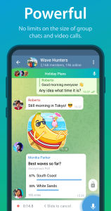 اسکرین شات 2 برنامه Telegram