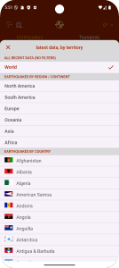اسکرین شات 6 برنامه Earthquake