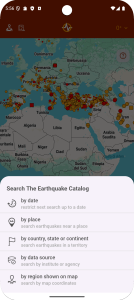 اسکرین شات 8 برنامه Earthquake