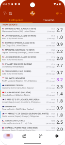 اسکرین شات 2 برنامه Earthquake