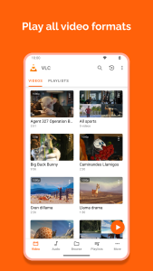 اسکرین شات 1 برنامه VLC for Android