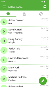 اسکرین شات 6 برنامه Call Blocker and SMS Blocker