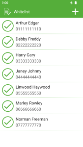 اسکرین شات 8 برنامه Call Blocker and SMS Blocker