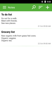 اسکرین شات 1 برنامه Simple notepad notes