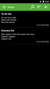 اسکرین شات 5 برنامه Simple notepad notes