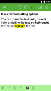 اسکرین شات 2 برنامه Simple notepad notes