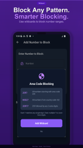 اسکرین شات 5 برنامه Block-Spam: Call Blocker