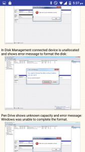 اسکرین شات 6 برنامه USB Drive Data Recovery Help