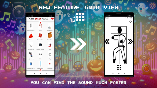 اسکرین شات 4 برنامه Funny Scary Sounds