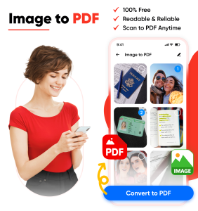 اسکرین شات 1 برنامه Image to PDF Converter