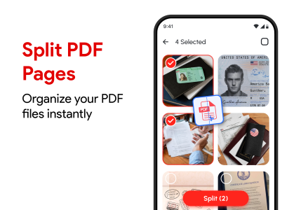 اسکرین شات 5 برنامه Fast PDF Maker - PDF Converter
