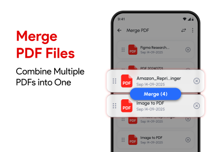 اسکرین شات 3 برنامه Fast PDF Maker - PDF Converter