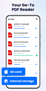 اسکرین شات 2 برنامه PDF Reader - PDF Editor