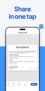 اسکرین شات 4 برنامه PDF Scanner app - TapScanner