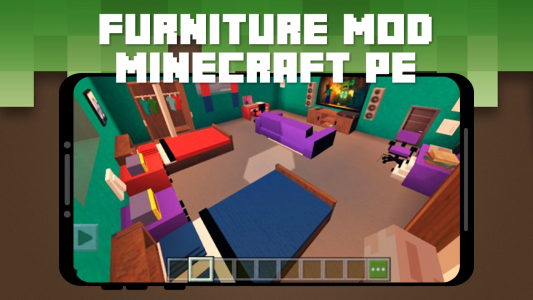 اسکرین شات 1 برنامه Furniture Mod for Minecraft PE