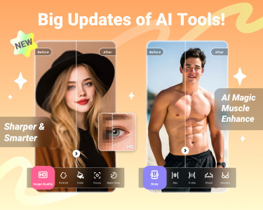 اسکرین شات 1 برنامه Peachy: Face App & Body Editor