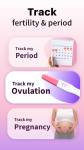 اسکرین شات 1 برنامه Ovulation & Period Tracker