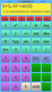 اسکرین شات 1 برنامه Scientific Calculator