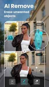 اسکرین شات 5 برنامه AI Photo Editor - Lumii