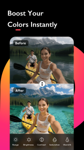 اسکرین شات 2 برنامه AI Photo Editor - Polish