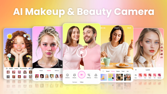 اسکرین شات 1 برنامه Selfie Camera - Beauty Camera