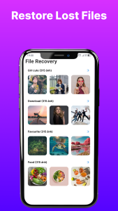 اسکرین شات 3 برنامه Photo Recovery, All Restore