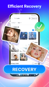 اسکرین شات 3 برنامه Photos Recovery, Pro Recover
