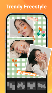 اسکرین شات 3 برنامه Photo Collage Maker: AI Editor