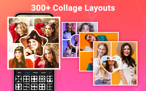 اسکرین شات 1 برنامه Photo Collage Maker: AI Editor