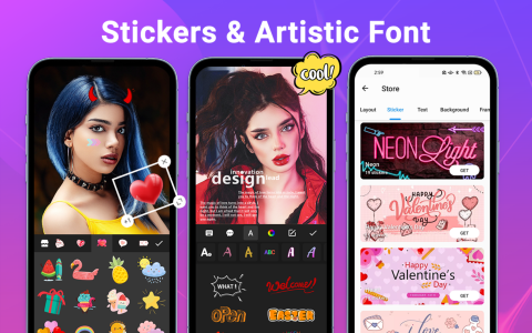 اسکرین شات 8 برنامه Photo Collage Maker: AI Editor