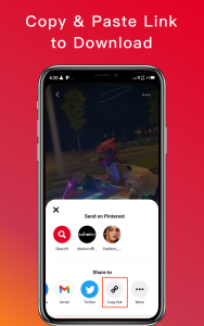 اسکرین شات 1 برنامه Video Downloader for Pinterest