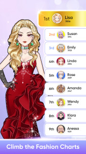 اسکرین شات 5 بازی Fashionista & Model Dress Up