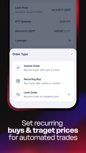 اسکرین شات 5 برنامه Blockchain Wallet: Buy BTC