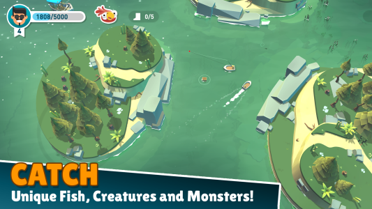 اسکرین شات 2 بازی Creatures of the Deep: Fishing
