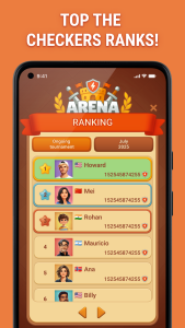 اسکرین شات 7 بازی Checkers Online