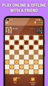 اسکرین شات 2 بازی Checkers - multiplayer