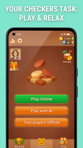 اسکرین شات 3 بازی Checkers - multiplayer