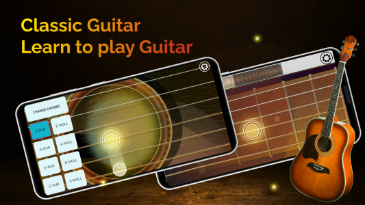 اسکرین شات 1 برنامه Classic Guitar - Learn Guitar