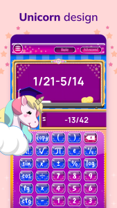 اسکرین شات 6 برنامه Unicorn Calculator