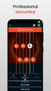 اسکرین شات 8 برنامه Master Guitar Tuner