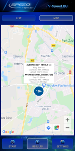 اسکرین شات 5 برنامه V-SPEED Speed Test