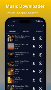 اسکرین شات 2 برنامه Offline Music Player: Play MP3
