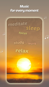 اسکرین شات 6 برنامه Relaxing music for sleep