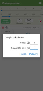 اسکرین شات 3 برنامه Mobile weight scale machine