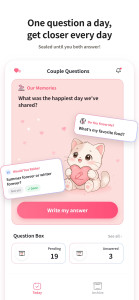 اسکرین شات 3 برنامه Couple Widget : Love Countdown