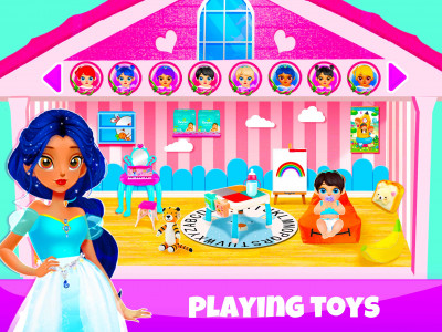 اسکرین شات 3 بازی Princess Doll House Decoration